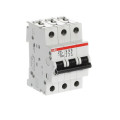 Disjoncteur s203p 3p 16a courbe k raccordement à vis - 25ka (3modules)