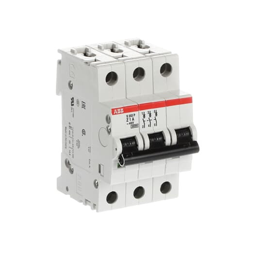 Disjoncteur s203p 3p 1a courbe z raccordement à vis - 25ka (3modules)