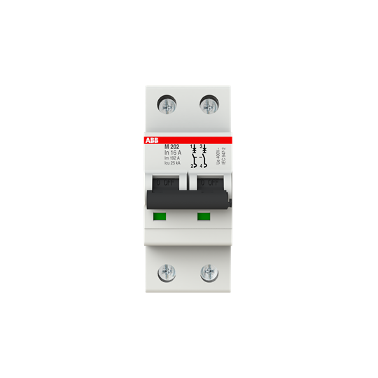 Disj. magnétique seul (m202) 2p 25ka 16a (2modules)