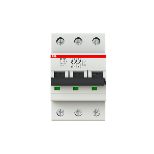 Disj. magnétique seul (m203) 3p 25ka 16a (3modules)