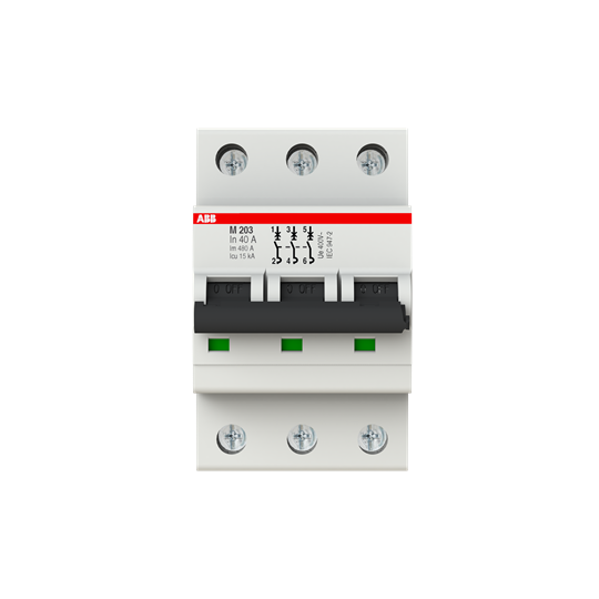 Disj. magnétique seul (m203) 3p 15ka 40a (3modules)