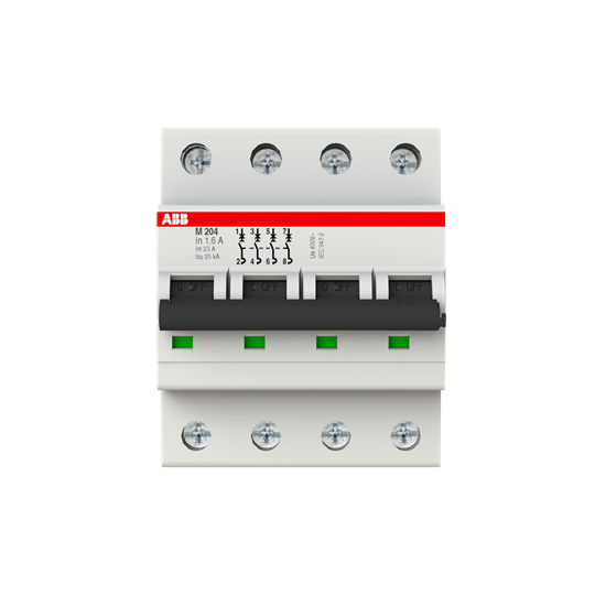 Disj. magnétique seul (m204) 4p 25ka 1.6a (4modules)