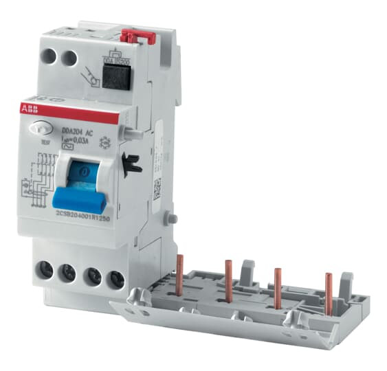 Bloc dif. (dda204) 4p 40a 100ma type a (pour s200)