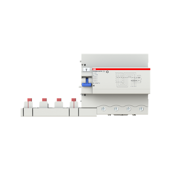 Bloc dif. (dda804) 4p 63a 30ma immunisé (pour s800)