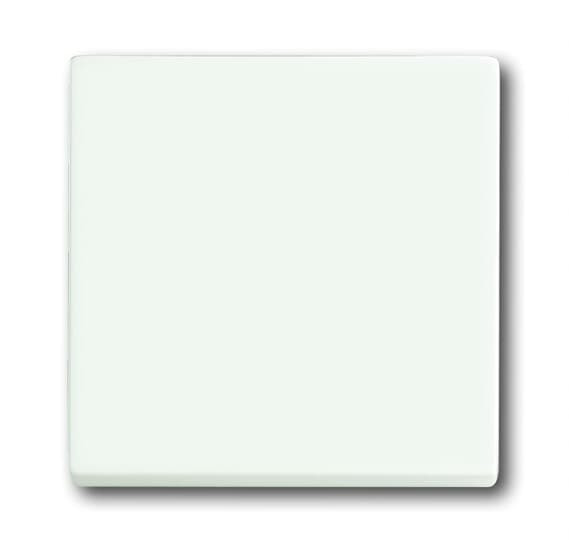 Plaque centrale interrupteur simple, blanc studio mat