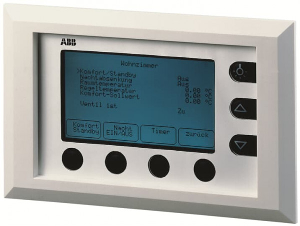 Ecran de contrôle/commande, lcd, blanc