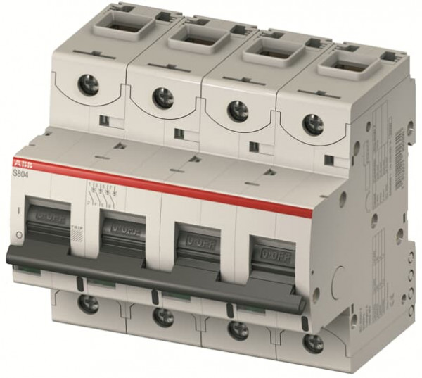 Disjoncteur s804n 4p 6a courbe b raccordement à vis - 36ka (6modules)