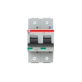 Disjoncteur s802b 2p 125a courbe b raccordement à vis - 16ka (3modules)