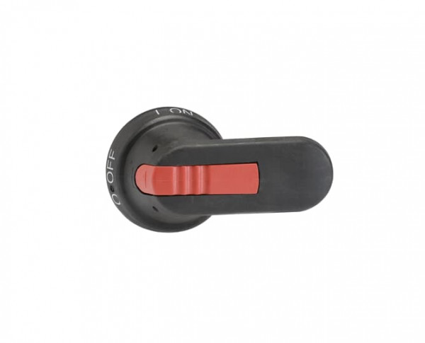 Poignée pistolet noire 80mm pour axe 12mm pour inverseur