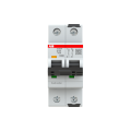 S300p-disjoncteur 2p-63a-courbe c-pdc 15000a-400vac 25ka-230vac 40ka-2 modules