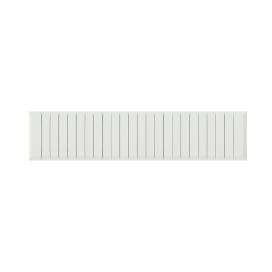 Sz-bp 12 w plaque d'obturation disjonct. =63a - blanc ral9001 (mini cde de 50pcs