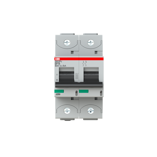 Disjoncteur photovoltaique s802pv-sp16 - 5 ka