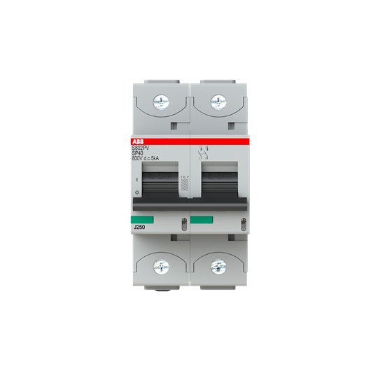 Disjoncteur photovoltaique s802pv-sp40 - 5 ka