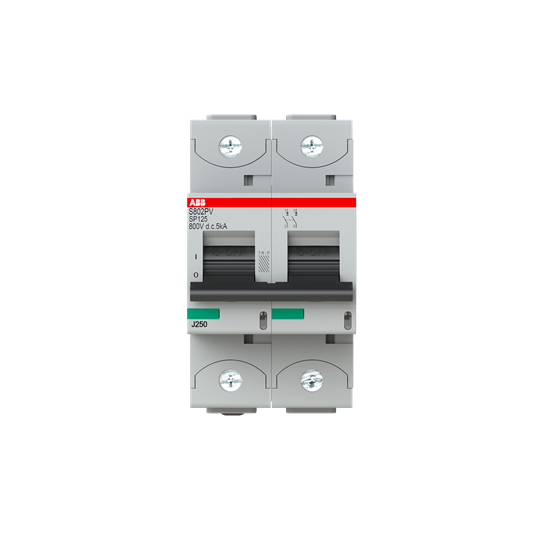 Disjoncteur photovoltaique s802pv-sp125 - 5 ka