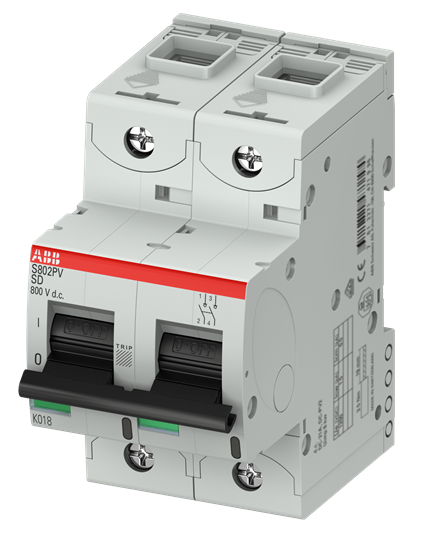 Interrupteur photovoltaique s802pv-sd63