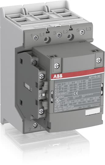 Contacteur af 55kw ac3-3p+1no+1nf-24/20...60vac/dc