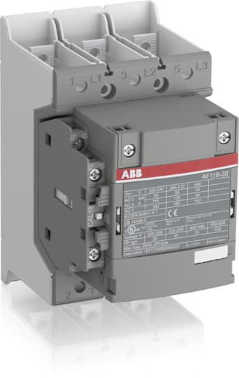 Contacteur af 55kw ac3-3p+1no+1nf-100...250vac/dc-plages