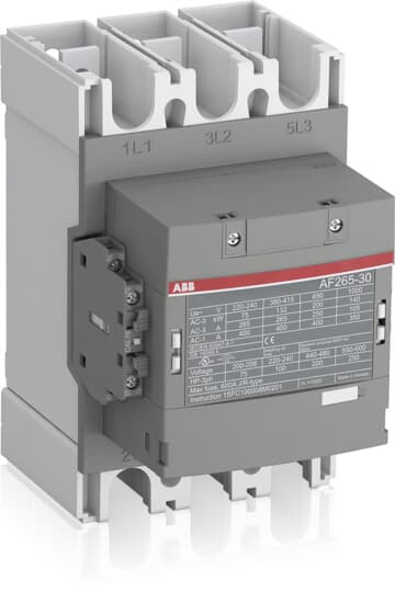 Contacteur af 132kw ac3-3p+1no+1nf-100...250vac/dc