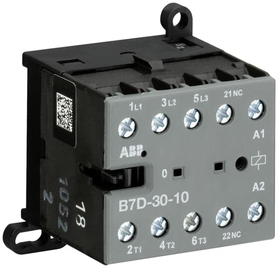 Mini contateur 5.5kw-3p+1no-24vdc- avec ddr