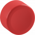 Capot de protection pour boutons poussoirs affleurants silicone (rouge)