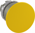 Bouton poussoir coup de poing 40mm jaune à impulsion