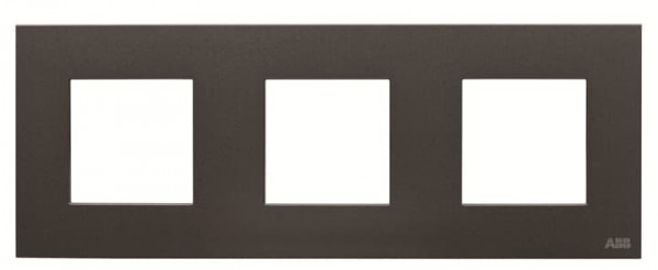 Zenit plaque de finition 3x2 modules anthracite