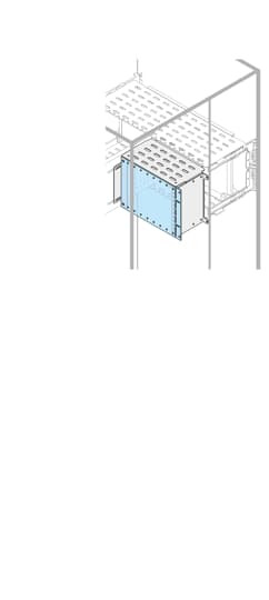 Rear cubicle position 1 h=500mm w=400mm