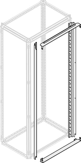 Support plastron fixe h=1800mm l=1000mm (x1)