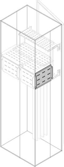 Side vert. segregation rear int. up. h=225mm d=900mm