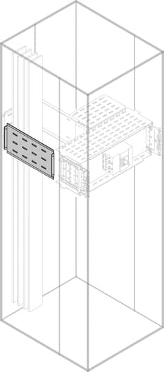 Side vert. segregation rear int. up. h=250mm d=900mm