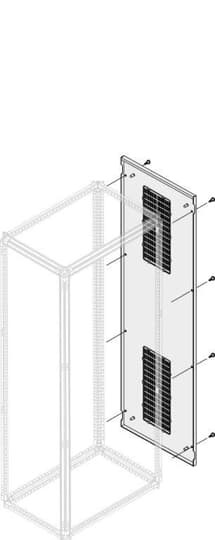 Panneau latéral ventille ip30 h=2000mm p=500mm (x1)