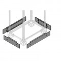 Habillage de socle cote h=100mm l/p=500mm (x2)