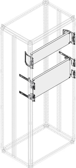 Plaque de montage pleine h=350mm l=400 (x1)