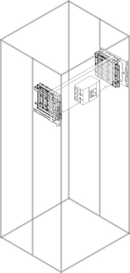 2 universal side cell closures h=500mm