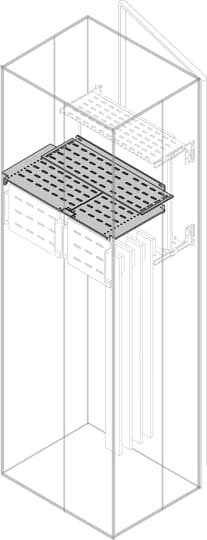 Terminals horizontal divider w=400mm d=500mm