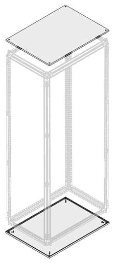 Toit/base fermée ip65 l=900mm p=900mm (x1)