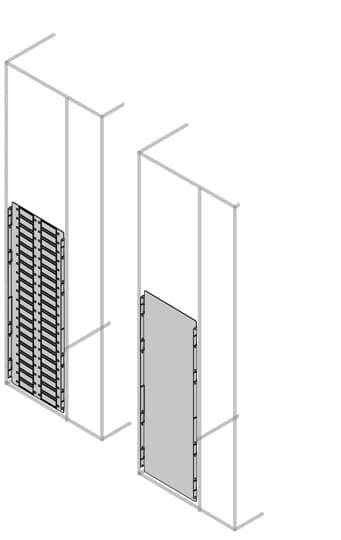 Clois.vert.2b pleine-partie arr. h=1000mm d=500m (x1)