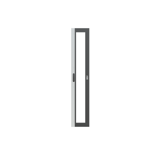 Spee-l/m porte transparente l400xh2000 mm- ip55-3 points de fermeture - ik07