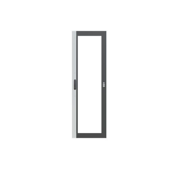 Spee-l/m porte transparente l600xh1800 mm- ip55-3 points de fermeture - ik07