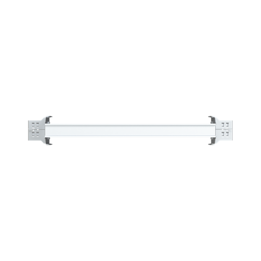 Spee combi-double rail din ajustable pour plastron modulaire l600 - 24 modules