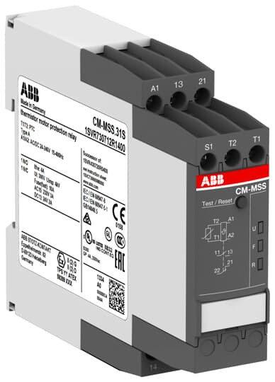 Cm-mss.31s relais protec. moteur thermistance atex