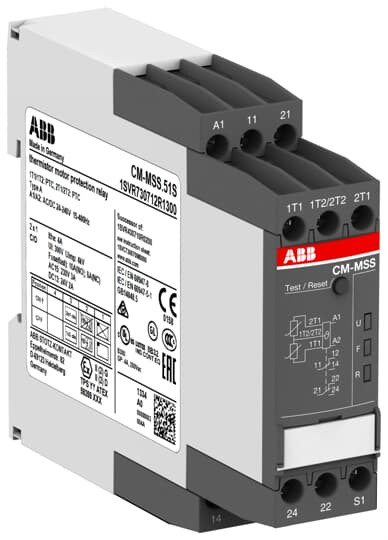 Cm-mss.51s relais protec. moteur thermistance atex