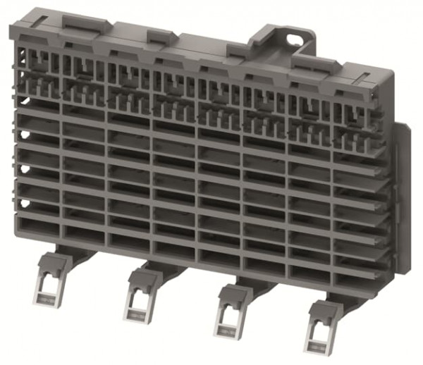 Smissline- embase 8 modules 250a l144mm avec capot extrémité