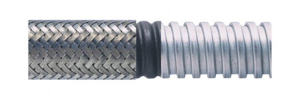 Galvanized steel braided sp conduit