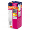 Led val classic b40 dép 4,9w 827 e14 470lm chaud osram