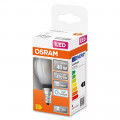 Osram led fil clp40 dépolie 865 e14 4w 470lm verre