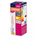 Led val class b40 fil claire 4w 827 e14 470lm osram