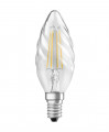 Led superstar+ flamme coup de vent cl fil variable 3,4w=40 e14 ch