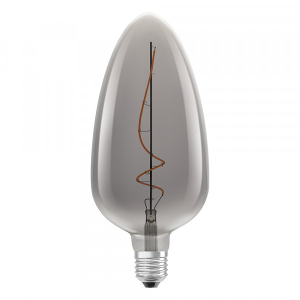 Led 1906 dim clc125 15 fil smoke 818 e27 4w 140lm 300° osram