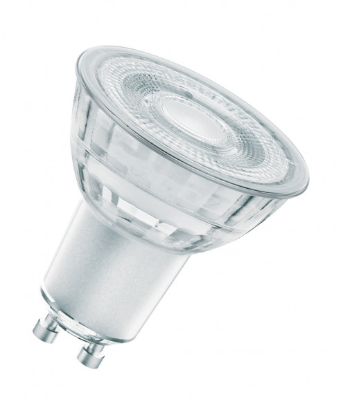 Spot par16 superstar+ led 36° verre variable 4,7w=50 gu10 chaud